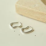 Sterling Silver Geometric Minimalist Earring - floysun