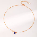 Sterling Silver Lapis Lazuli Malachite Necklace - floysun
