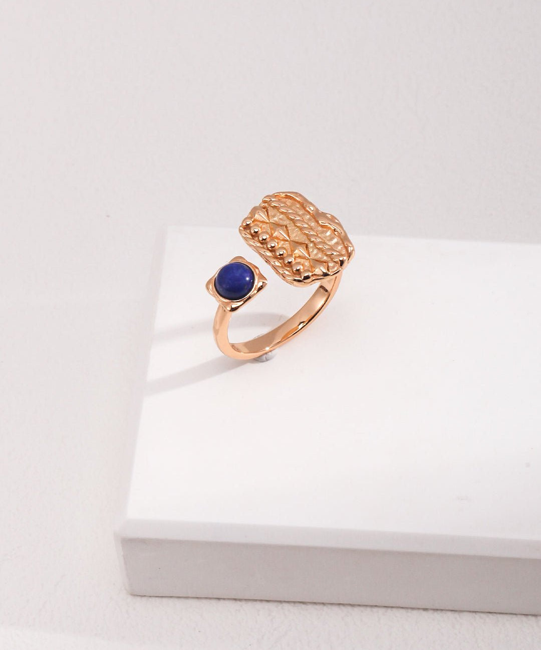 Sterling Silver Lapis Lazuli Rings - floysun