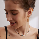 Sterling Silver Long Pearl Earrings - floysun